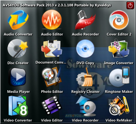 AVS4YOU Software Pack 2013 v2.3.1.108