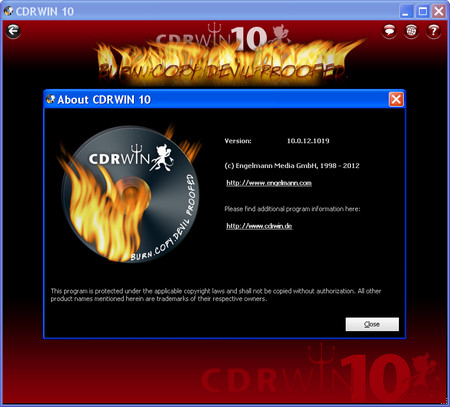 CDRWIN 10.0.12.1019