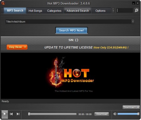 Hot Mp3 Downloader 3.4.0.6