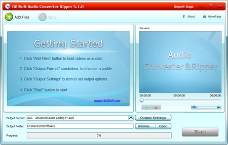GiliSoft Audio Converter Ripper 5.1.0 