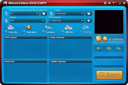 BlazeVideo DVDCopy 5.0.