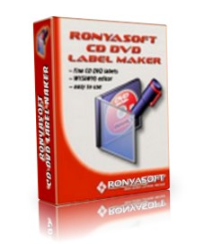 RonyaSoft CD DVD Label Maker 3.01.09