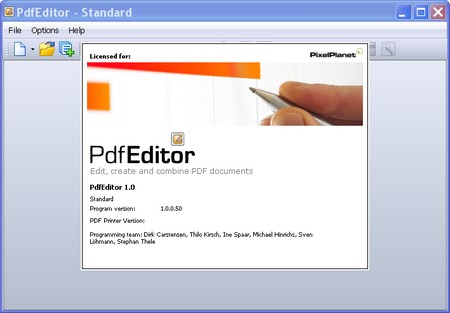 PixelPlanet PdfEditor v1.0.0.50