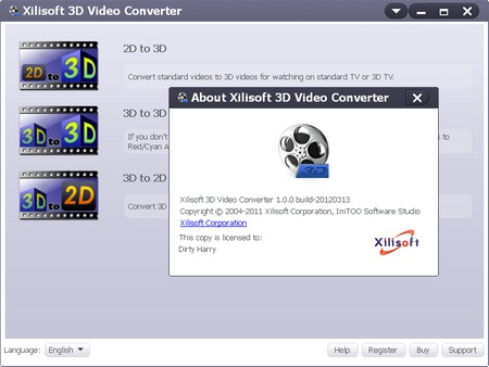 Xilisoft 3D Video Converter 1.0.0.20