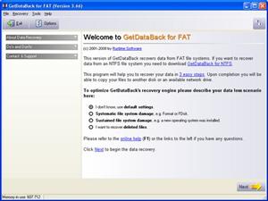 GetDataBack For Fat NTFS 4.30.